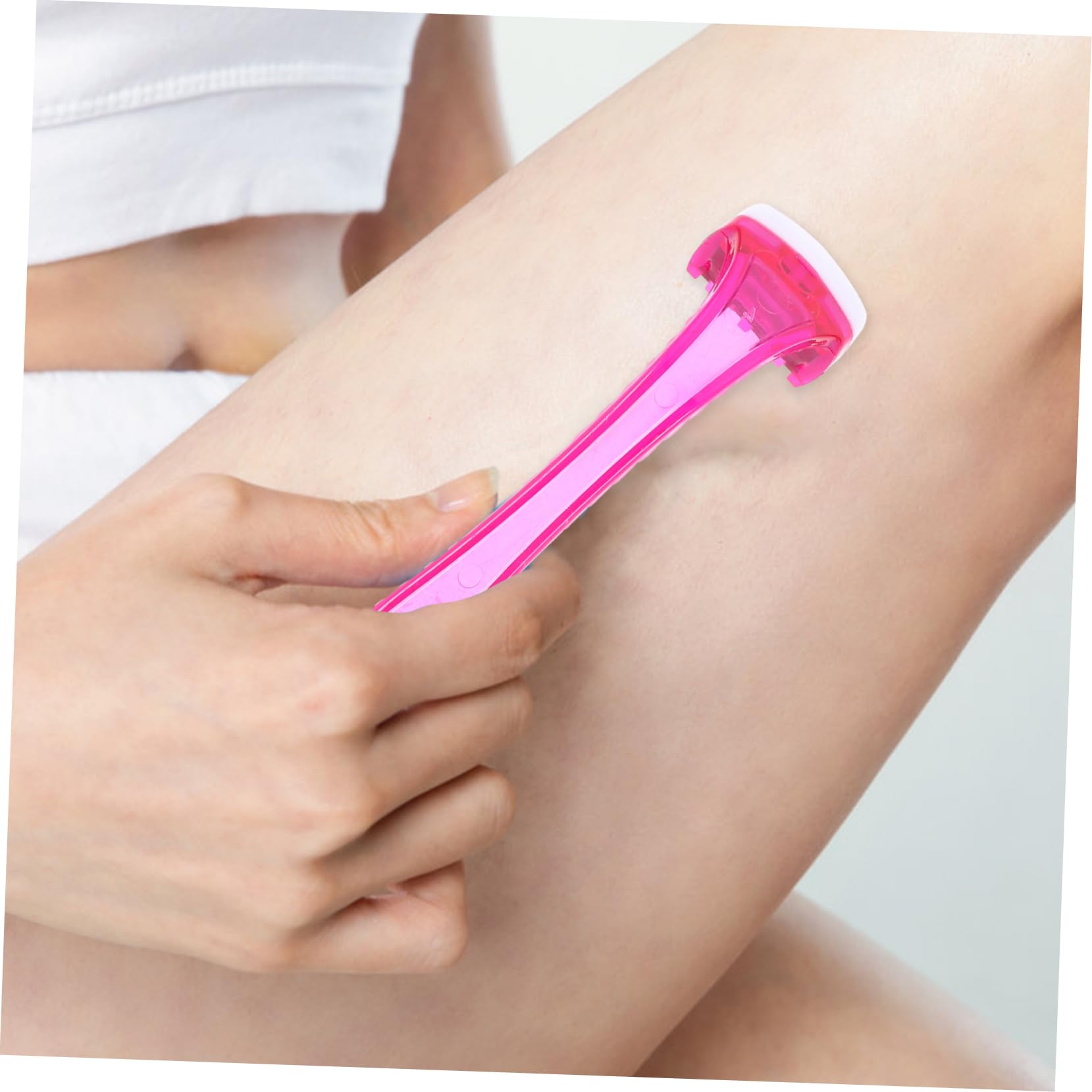 Housoutil Rasoio Manuale per Depilazione Donna Bikini 15 Pezzi in Acciaio Inossidabile Portatile per Viaggio Rasatura Precisa e Irritazione Ridotta