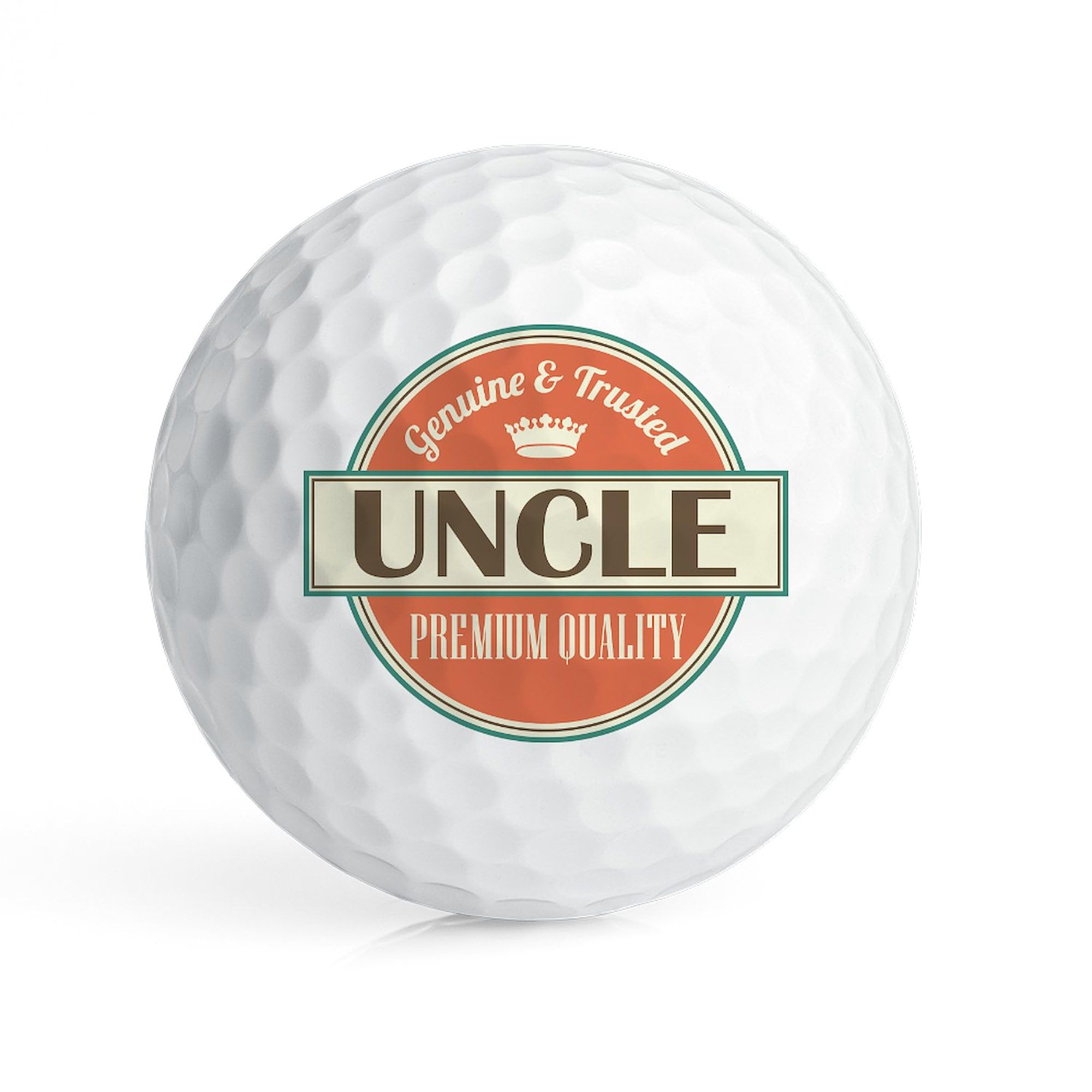 CafePress Uncle Fathers Day Novelty Golf Balls (Pk of 6)