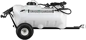 25 Gallon Pull-Behind Trailer Broadcast Sprayer - 1.1GPM, 7' Swath