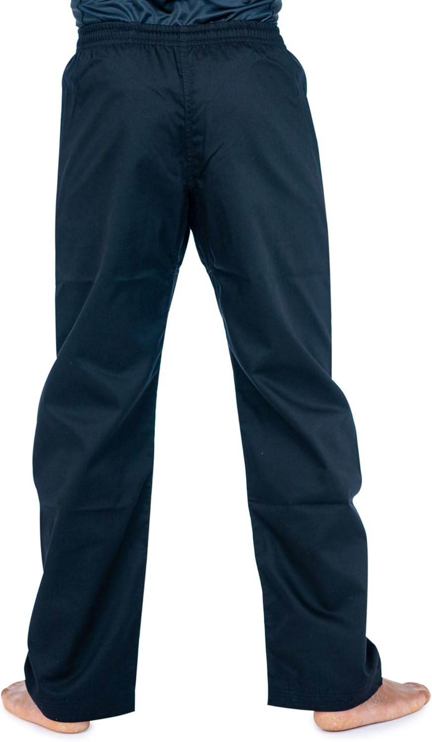Ronin Karate Pants Poly/Cotton Light Weight Martial Arts Pants with Elastic Waist - Image 5