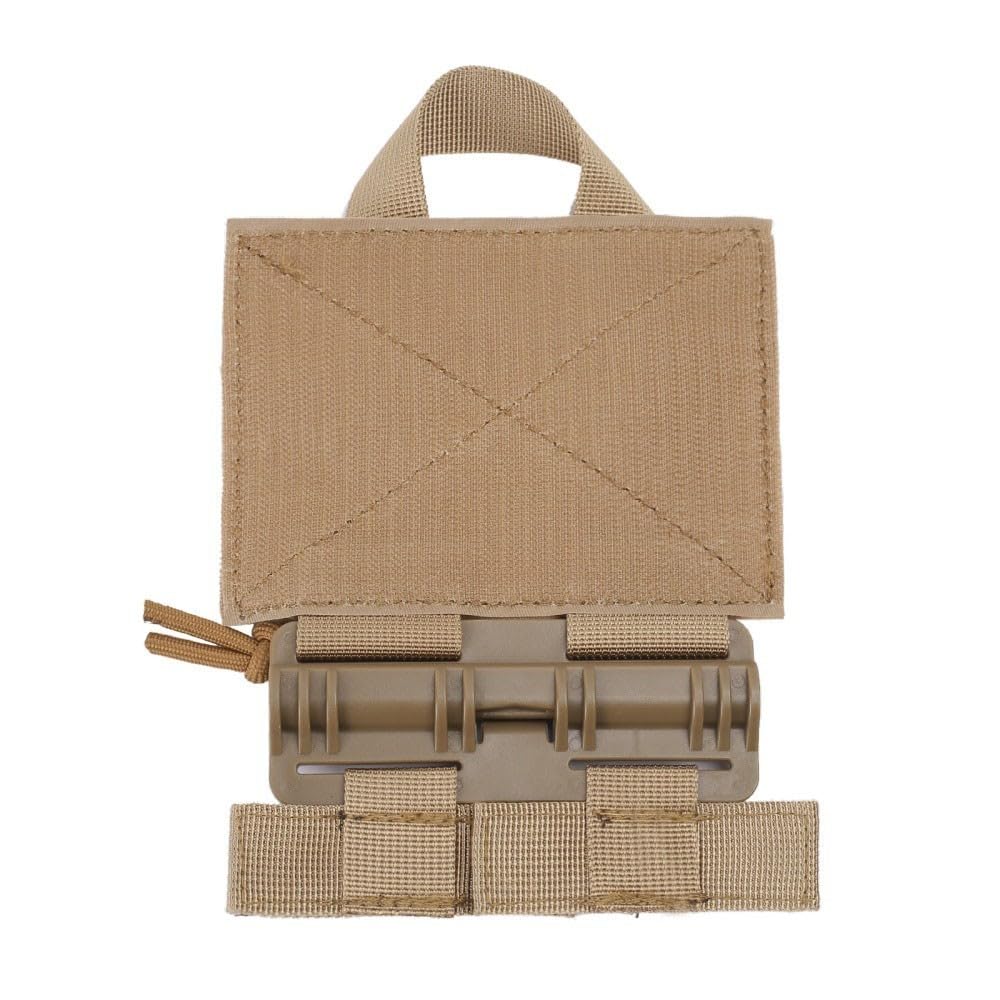 MiOYOOW Sgancio Rapido per Gilet, Set di Fibbie per Rimozione di Gilet 1000D Molle con Chiusura a Gancio e Anello per JPC NCPC