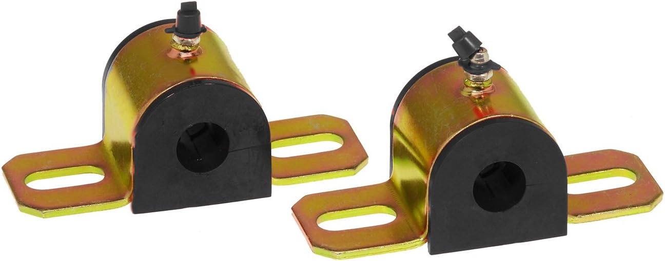 Prothane Universal Greasable Sway Bar Bushings - 11/16in - Type B Bracket - Black