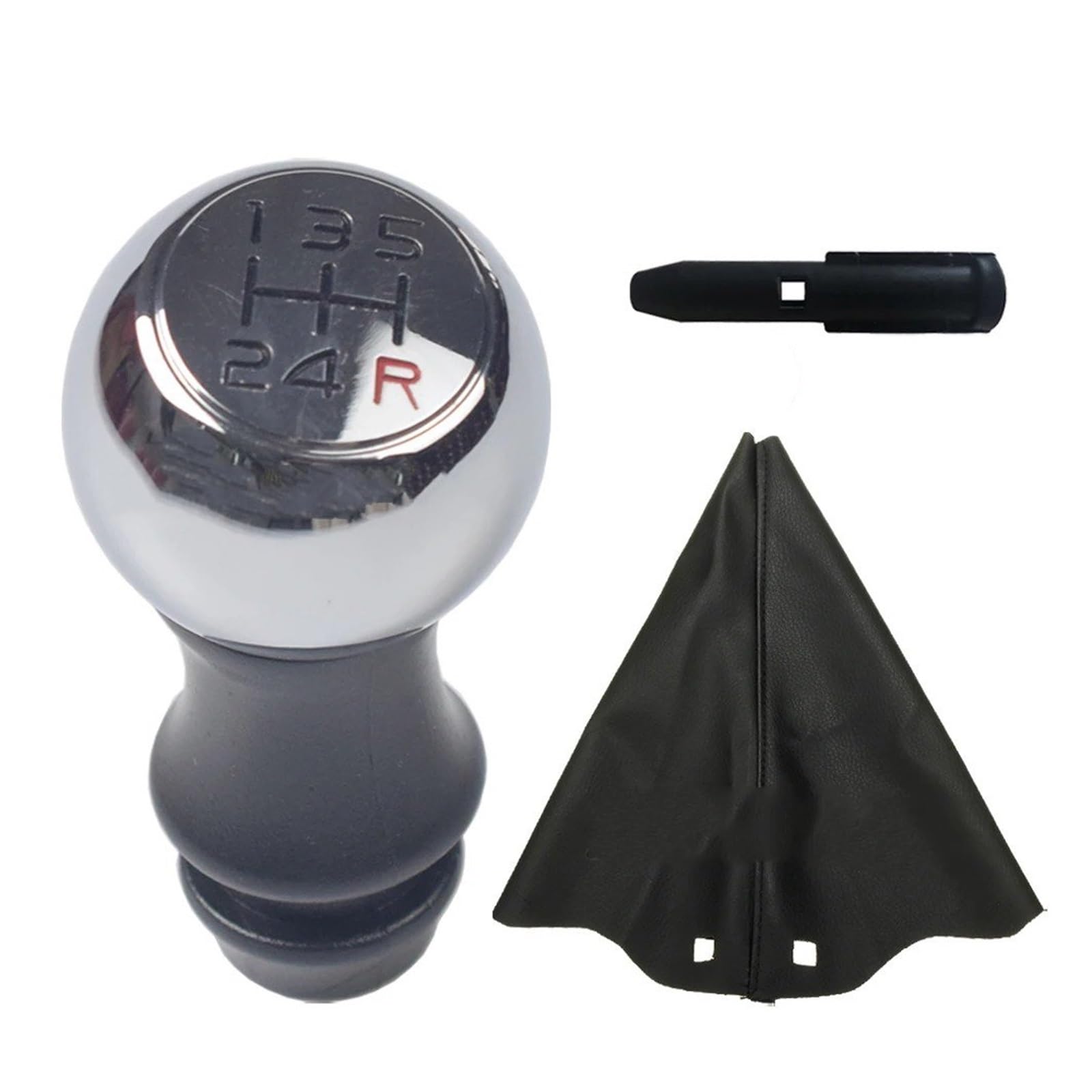 VAVGKDKPZB Shifter Lever Handle for Triumph for C5 5 6 Speed Gear Shift Knob Boot Case(Option 9)