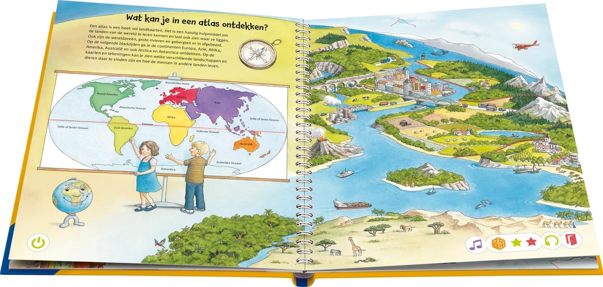 tiptoi® De wereldatlas