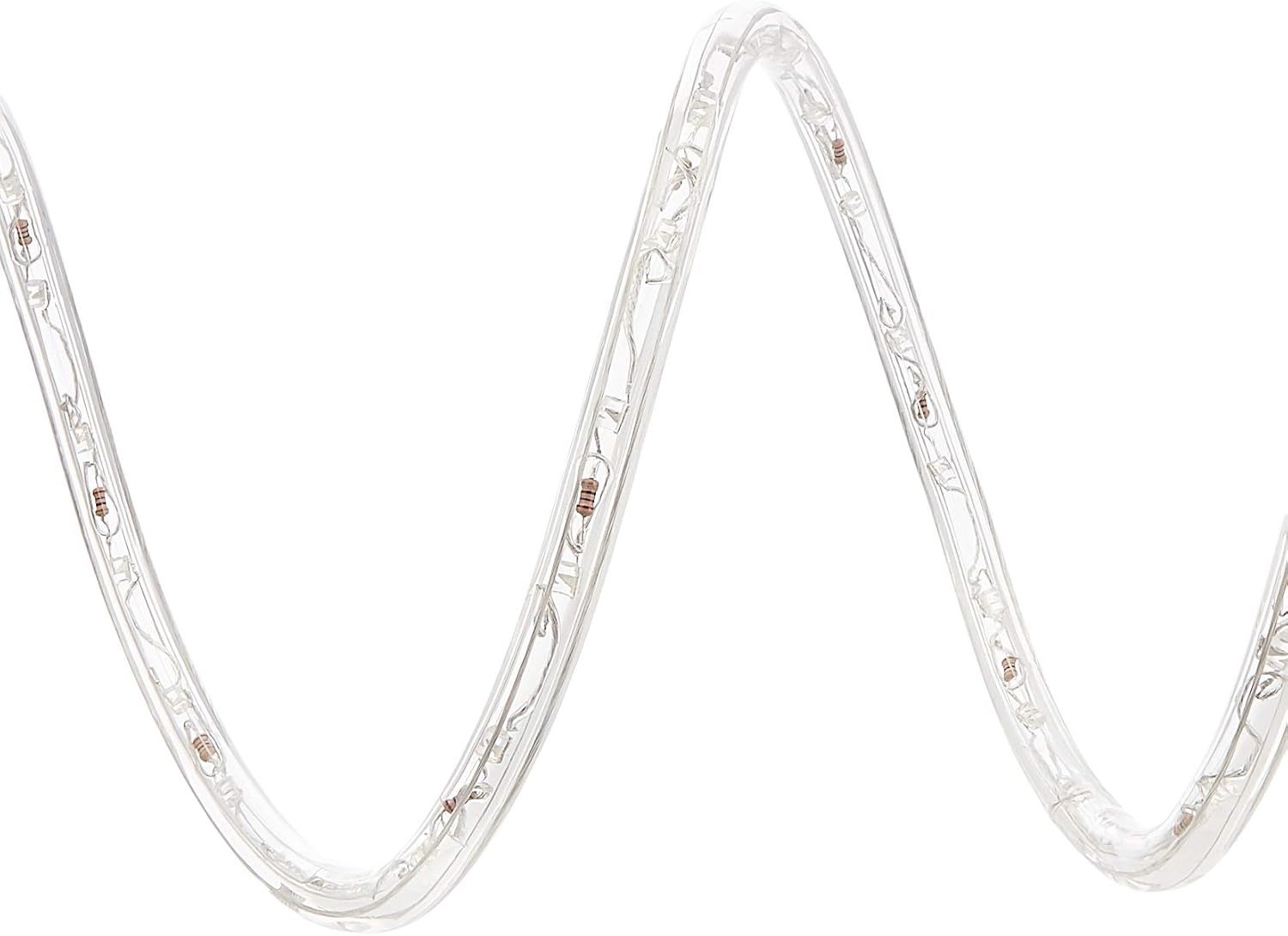 Amazon Basics 420 LED Indoor Outdoor White Rope Light, 40-Foot