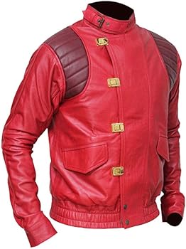 Marche Sydney Mens Akira Kaneda Manga Capsule Faux Leather Jacket Marche Sydney Mens Akira Kaneda Manga Capsule Faux Leather Jacket