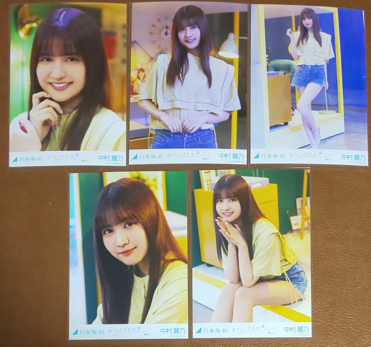 乃木坂46 中村麗乃　乃木フェス　サイン入り個別ネームプレート/しあわせの保護色 乃木坂46 中村麗乃 乃木フェス サイン入り個別ネームプレート