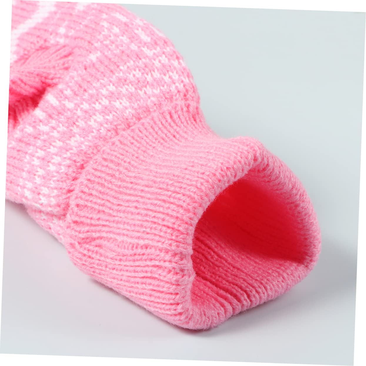 BESPORTBLE 3 Pz Maglione Collo Alto Maglioncini Cane Maglioni Cane Maglione di Gatto Costume da per la Festa di Natale Maglione per Cani Vestiti Invernali per Animali Domestici Rosa