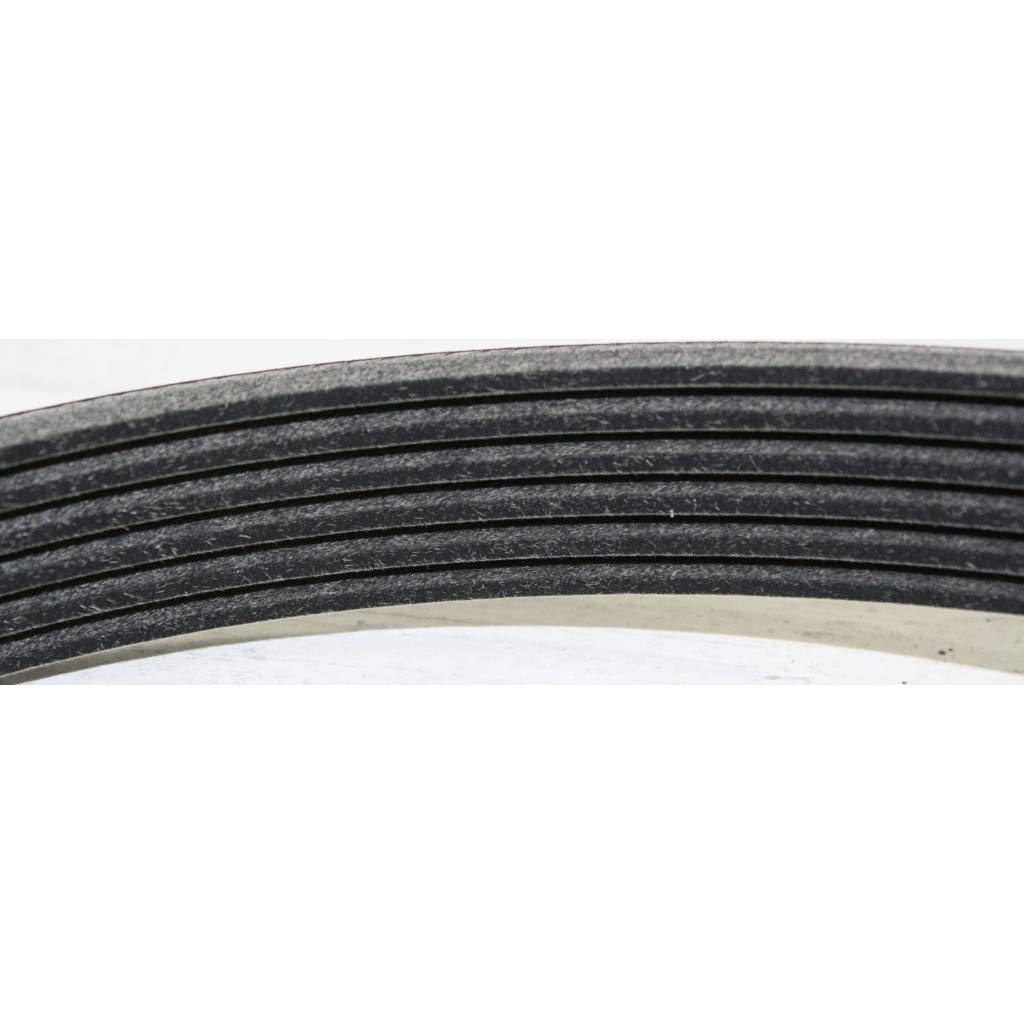 for Toyota Sequoia Drive Belt 2001 02 03 2004 | Serpentine Belt | Multiple Accessory | 6 Rib Count | Fan & Alternator | Replacement for 5060885