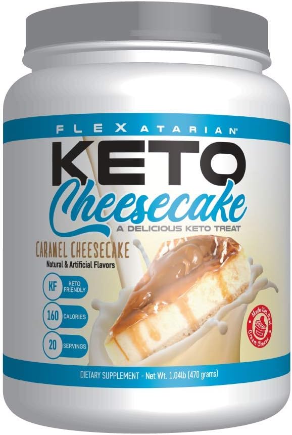 Flexatarian Flex Keto Cheesecake-Caramel, 1.1 lb