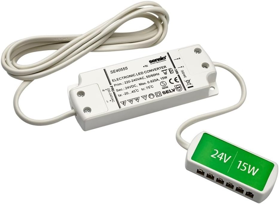 Sensio Lighting 15W LED Sensio Driver with 6 Port Junction Box