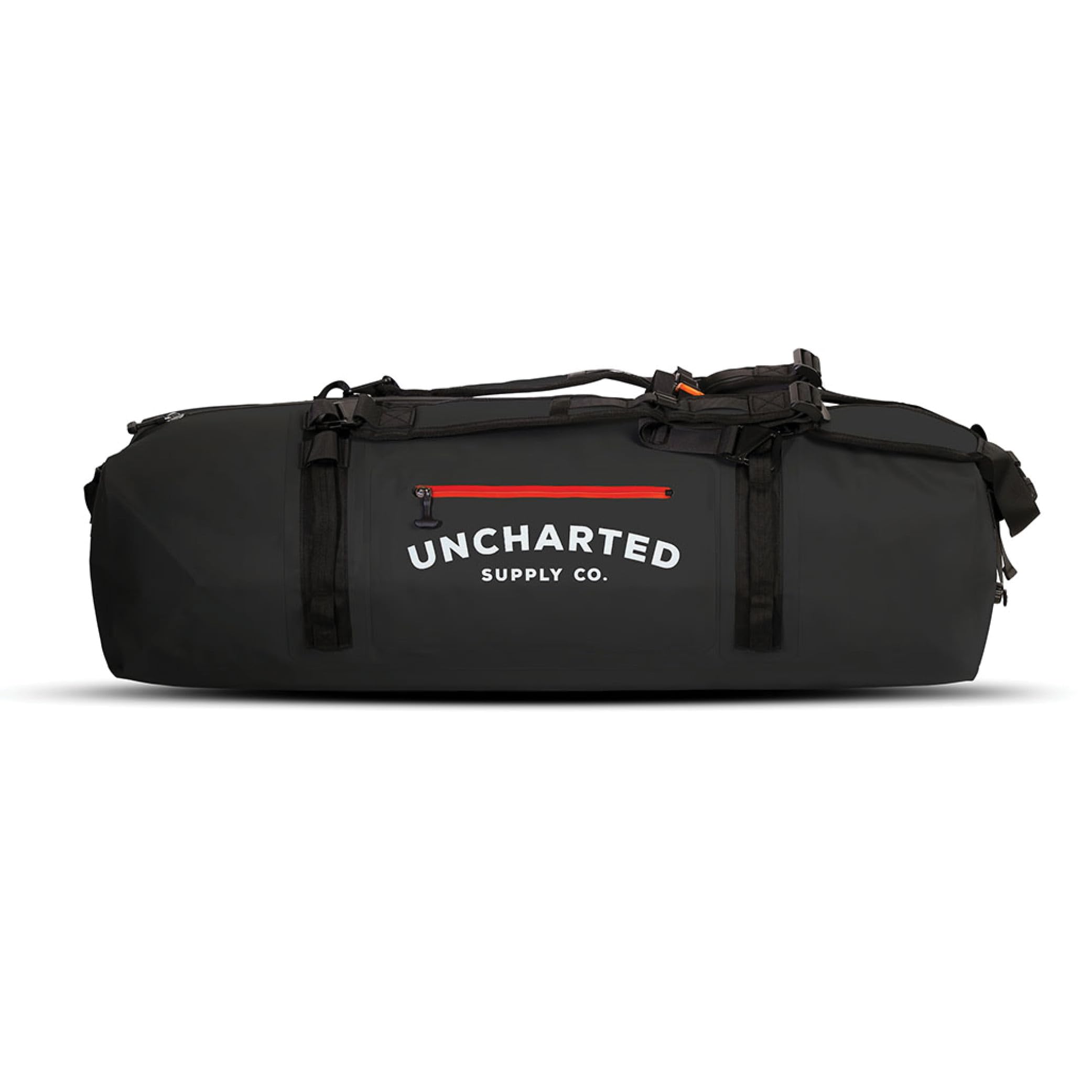 Uncharted Supply Co. The Vault Waterproof Duffel Bag - Airtight bag with Backpack Straps, Carry-On Size, Perfect for travel, boating, camping,