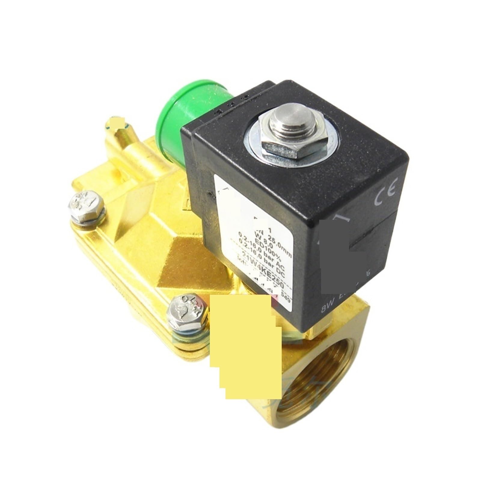 Électrovanne solénoïde DN25 21W4KE250 24V pour contrôle fluide