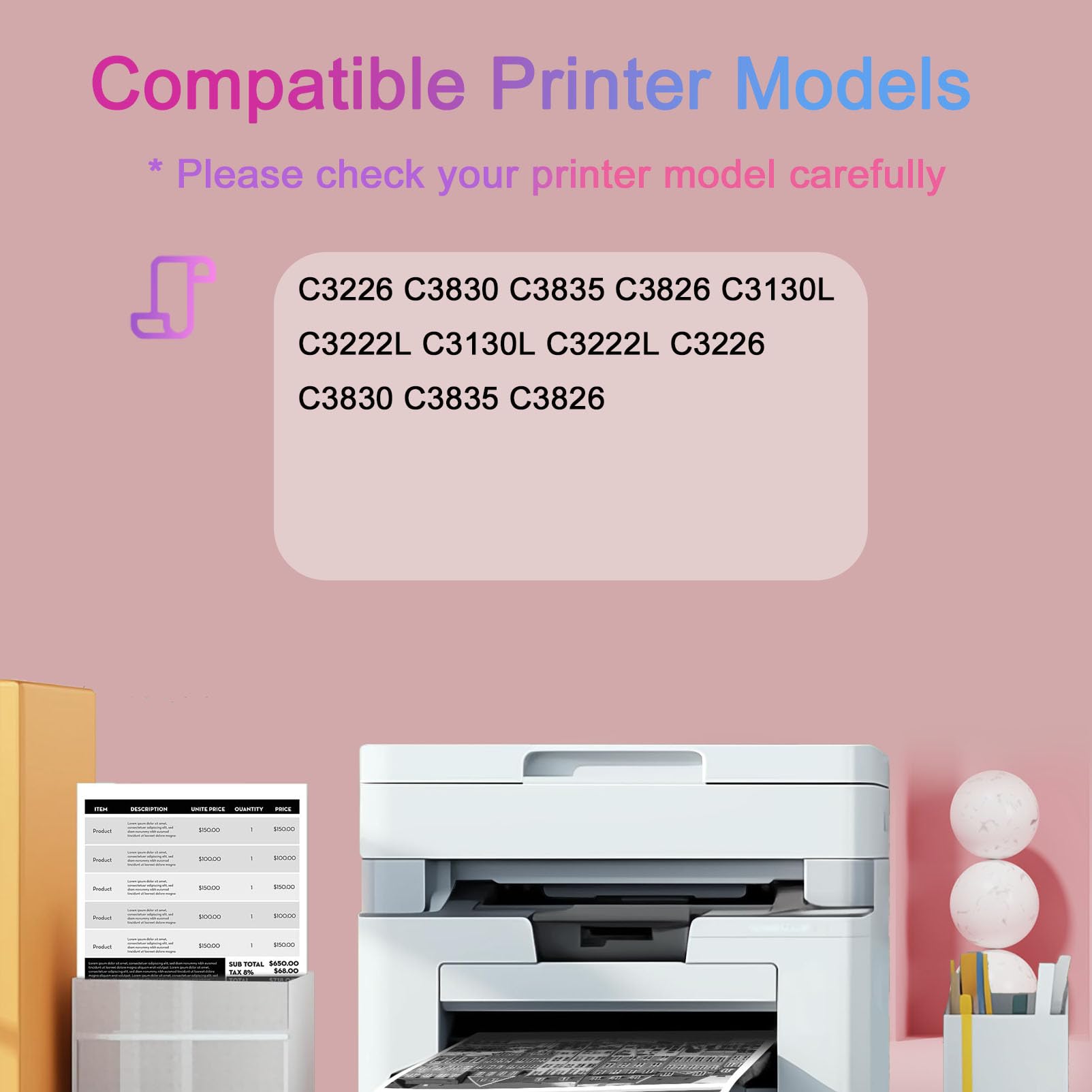 Amazon.com: NPG-67 Black Toner Cartridge Compatible Toner for