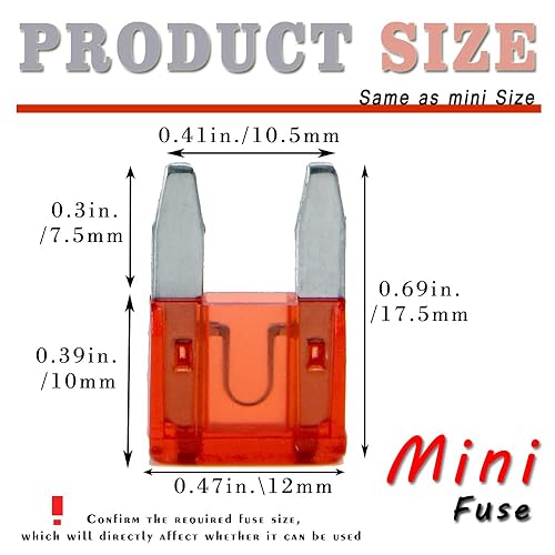 Miniatura 8 de 20 PC 35A Mini Fusible de Cuchilla, Fusible Automotriz para Camión de Coche