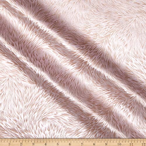 72  Embossed Huntsville Velvet Blush, Fabric by the Yard