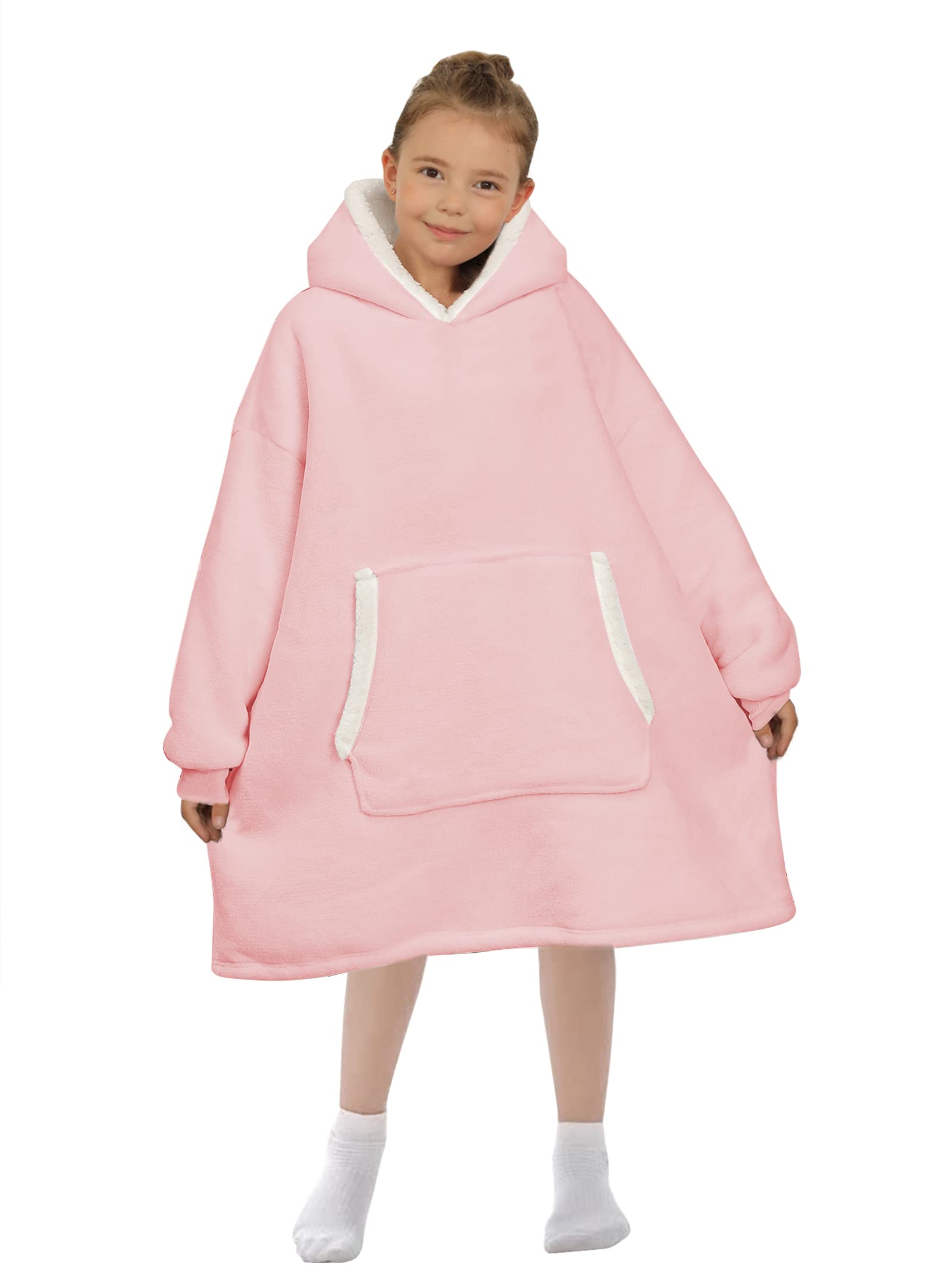 Fantaslook mens Blanket Sweatshirt wearable blanket