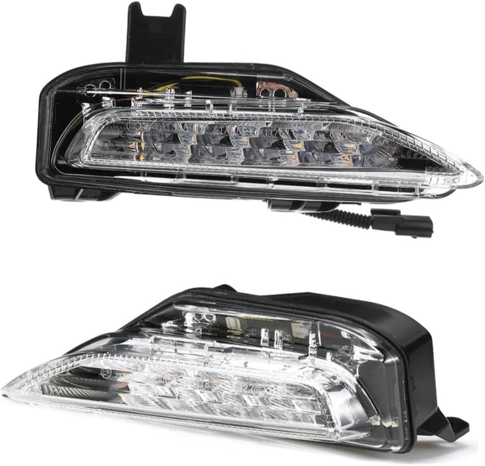 Car Turn Signal Light for Infiniti for Q50 for Q50S 2014 2015 2016 2017 2018 2019 2020 2021 2022 2023 Pair Car Front Bumper LED Fog Light Turn Signal Lamp Mirror Indicator Lamp(Clear Color)