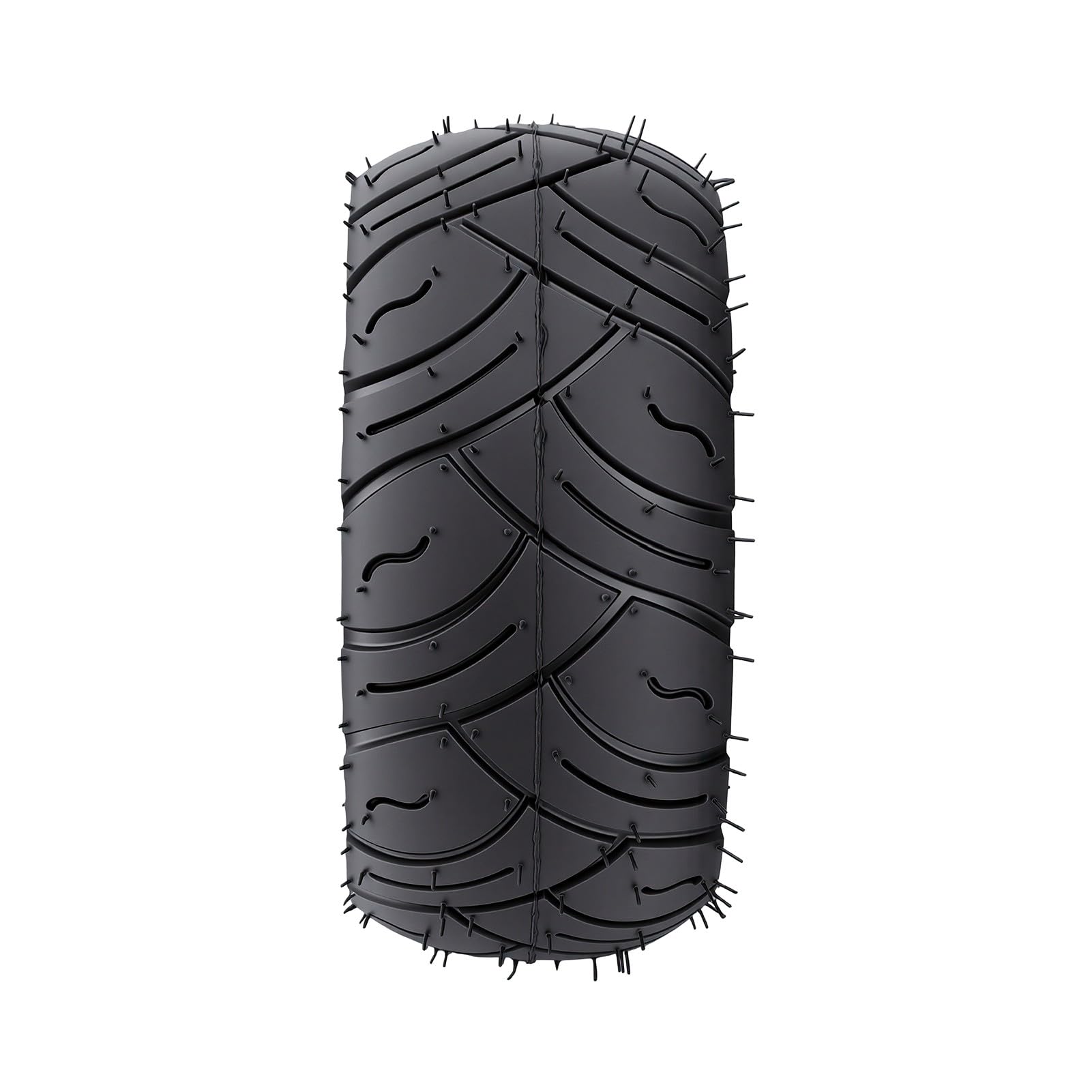 Tbest 13x5.00-6 Reifen 13/5.00-6 Reifen Zoll Tubeless Ersatz-Polymer-Gummi Rutschfest Reißfest Anti-Schlag mit Schultertraktion für ATV Quad Go Kart Cart Scooter
