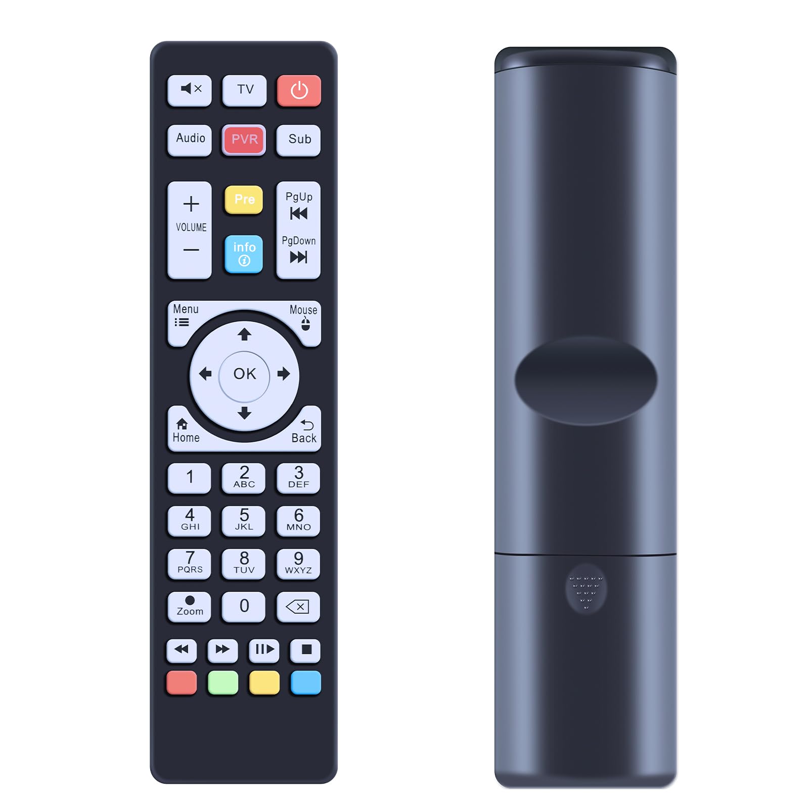 New Replacement Remote Control for Global Media Box/Plus TV, for Maxytec Infinity Pro
