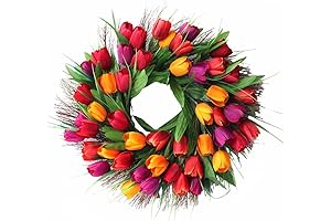 Tulip Flower Wreath: Add a Burst of Color to Your Home