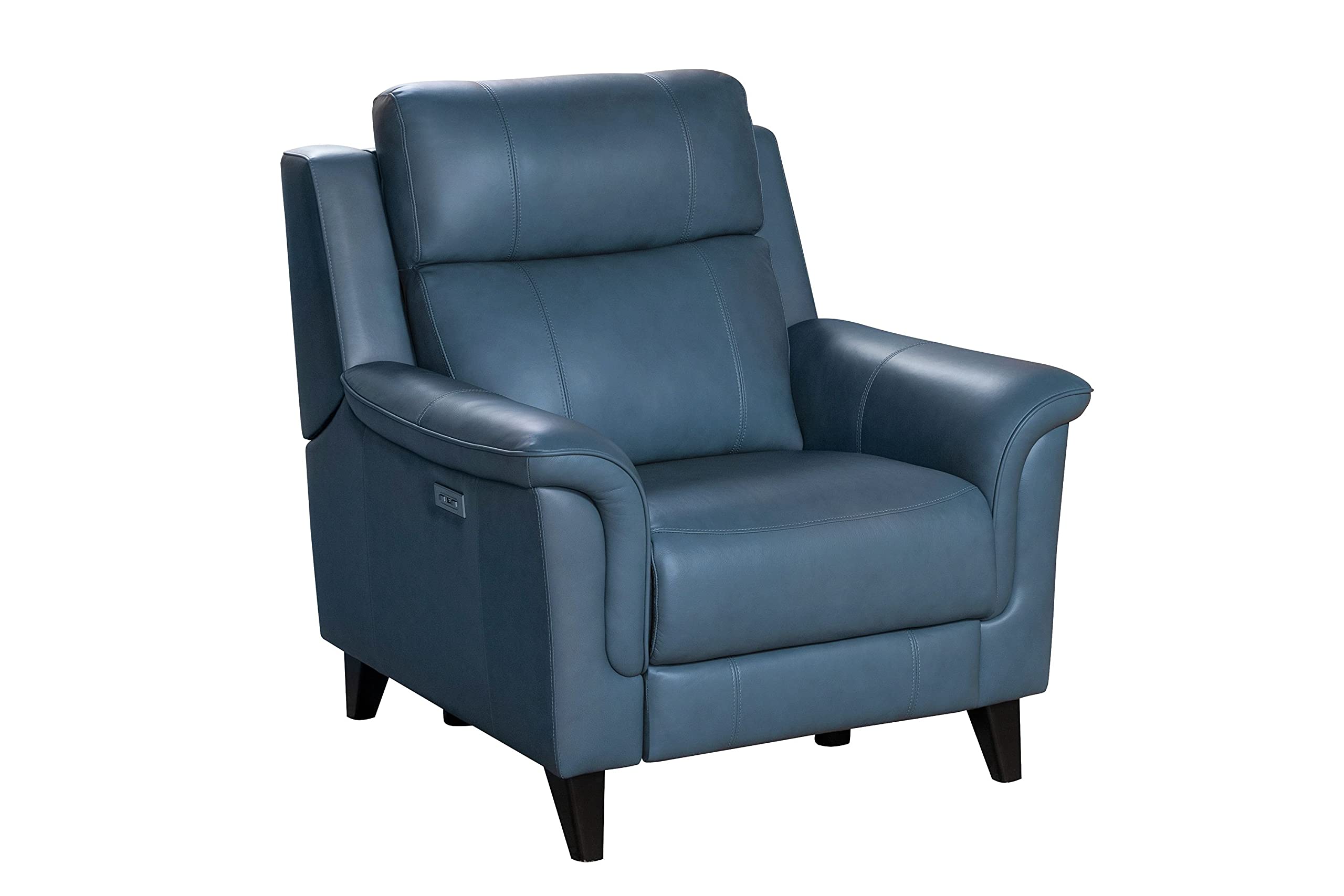 BarcaLoungerKester Power Recliner w/Power Head Rest, Masen Bluegray