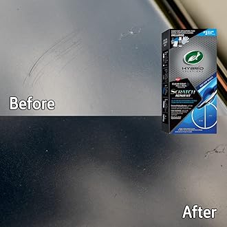 Turtle Wax 53836 Hybrid Solutions Scratch Repair Kit, Car Scratch Remover and Restorer That Repairs Surface Scratches, Swirls, Paint Transfer and More, Boxed Kit