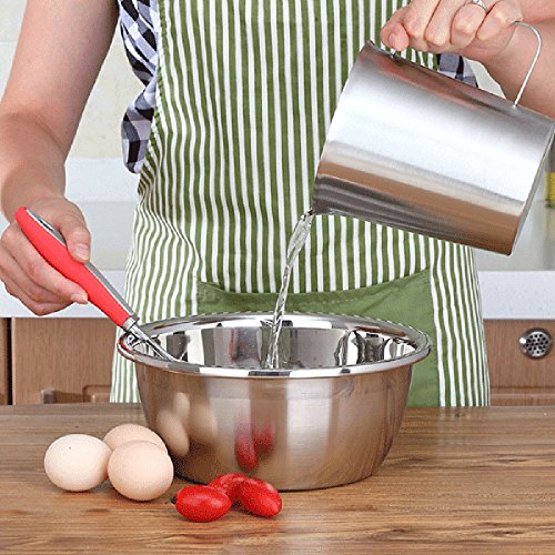 Ferramenta de cozinha Extaum, recipiente de espuma de leite de aço inoxidável de 1000 ml, recipiente