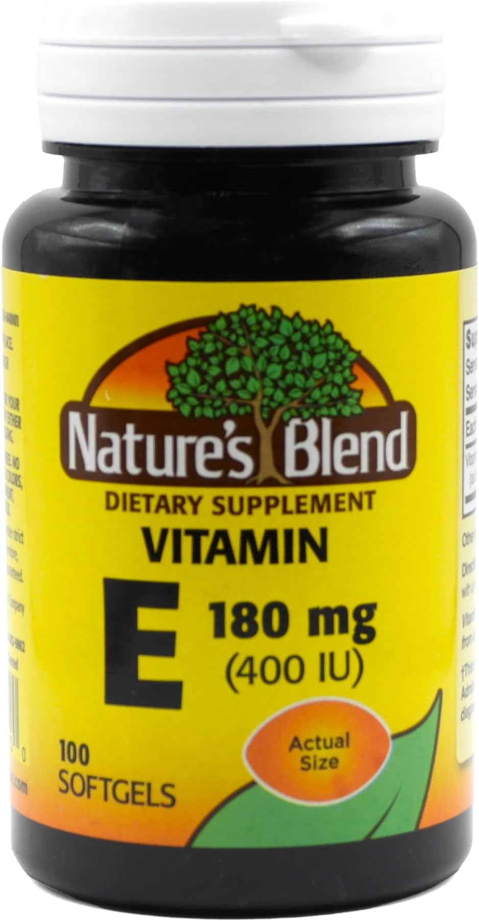 Nature's Blend Vitamin E 400Iu Capsules 100 Ct