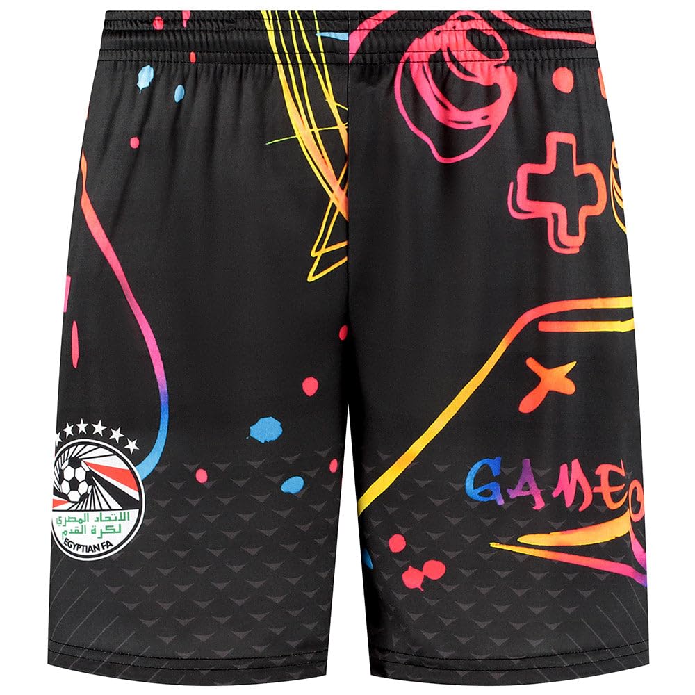 Ägypten Fußball Trikot Set Salah - Gaming - Kinder und Erwachsene - Jungen - Herren - Sportsachen - Geschenke - Sport t Shirt - Sportbekleidung