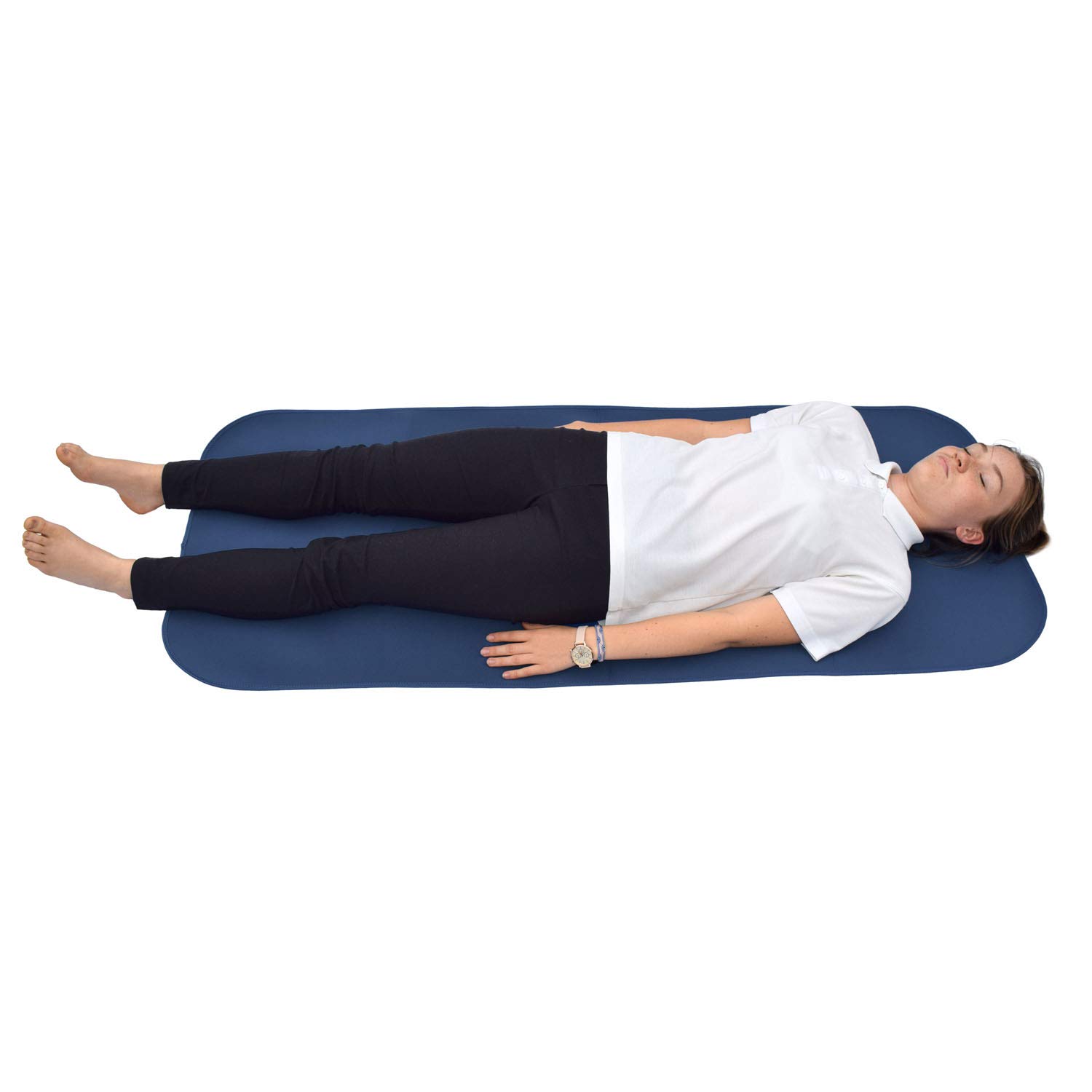 Care Designs Adult Changing Mat, Steel Blue, Large - Image 2