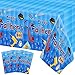 HANPLK 3 Pack Happy Fathers Day Party Decorations Tablecloth, Happy Fathers Day Party Supplies Plastic Table Cover for Happy Fathers Day Theme Party Decorations(51.2 x 86.6 Inch)