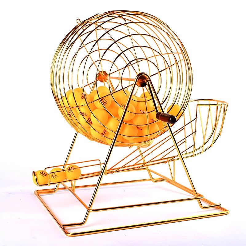 Machine de loterie manuelle pour tirage au sort fiable avec cage en acrylique