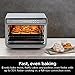 Ninja Prestige Smart XL with Pro Cook System 10-in-1 Air Fry Digital Countertop Convection Toaster Oven with Air Fry, Air Roast, Broil & Bake, Pro Cook Thermometer, 1800 Watts, Stainless Steel, DT551
