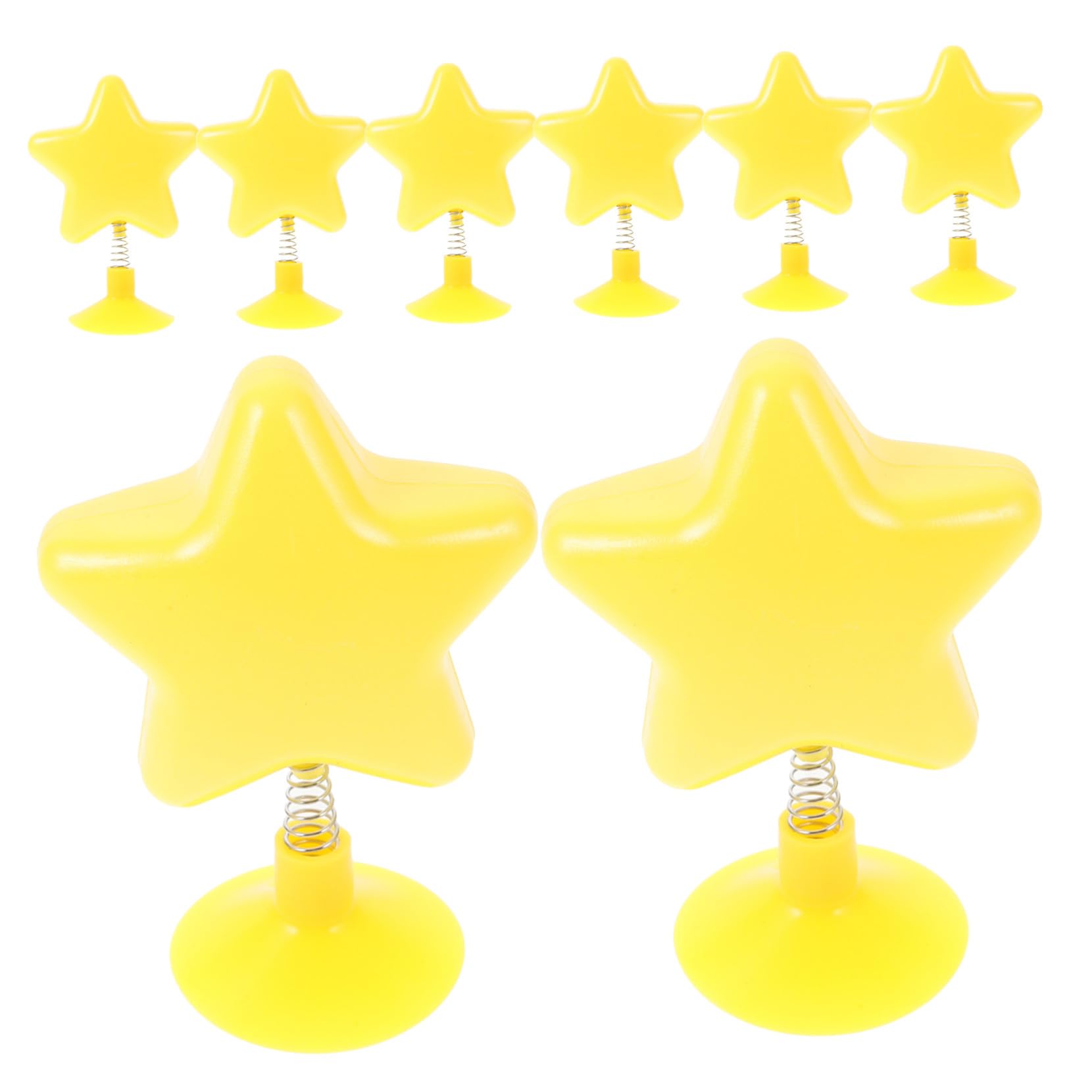 Decoraciones para cascos con resorte flexible Amosfun estrellas decorativas 8