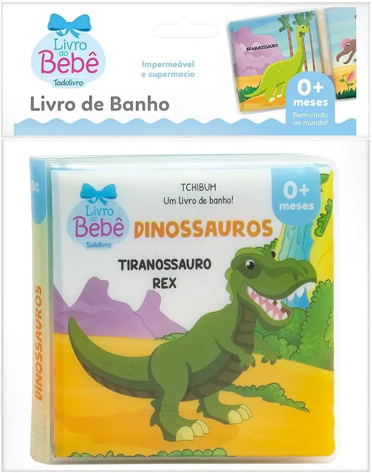 Tchibum – Um livro de banho! Dinossauros