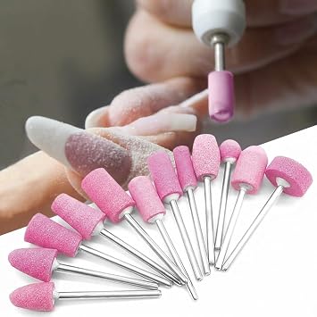 TransForMacion Professional 12 Parça Protez Jel Tırnak Manikür Pedikür Freze Ucu Seti 722927