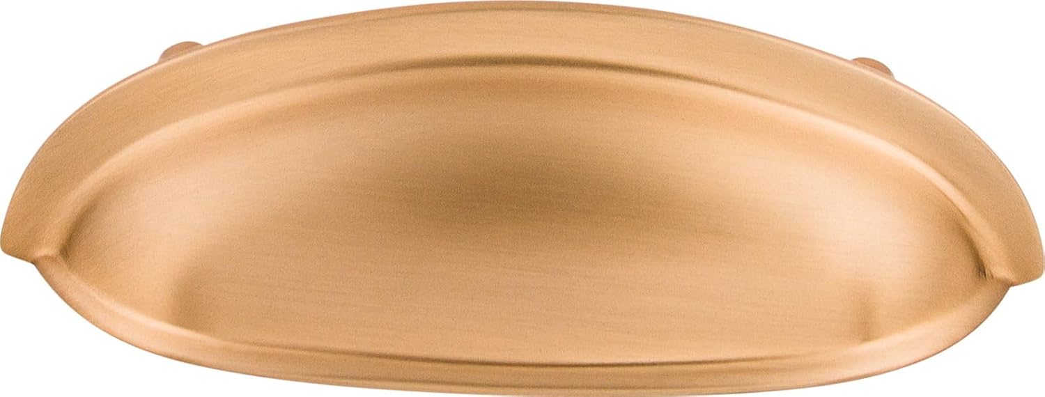 Top Knobs M367 Somerset Collection 3" Cup Pull, Antique Copper