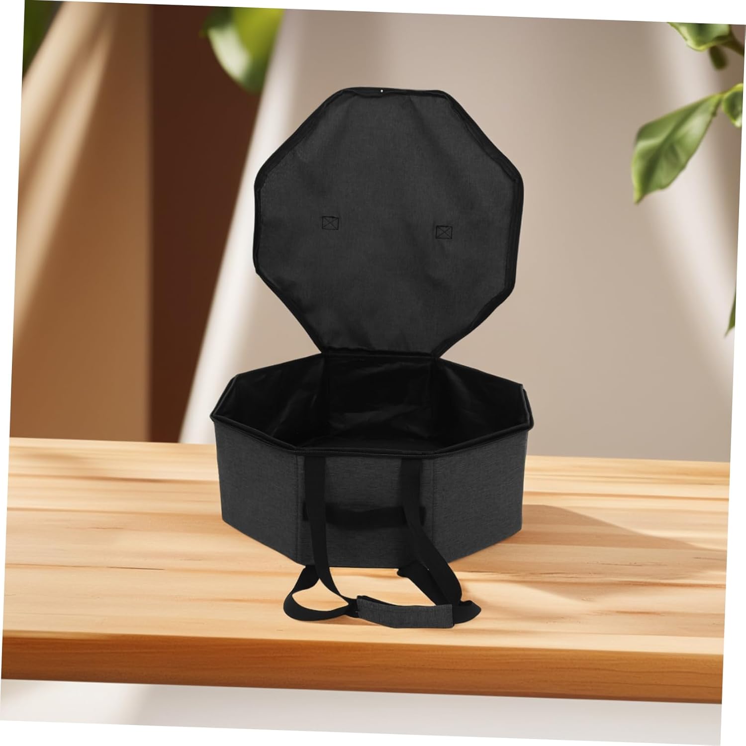 Portable Cowboy Hat Storage Bag Lightweight Travel Organizer for Men and Women Foldable Design Cloth Material Large Capacity for Multiple Hats