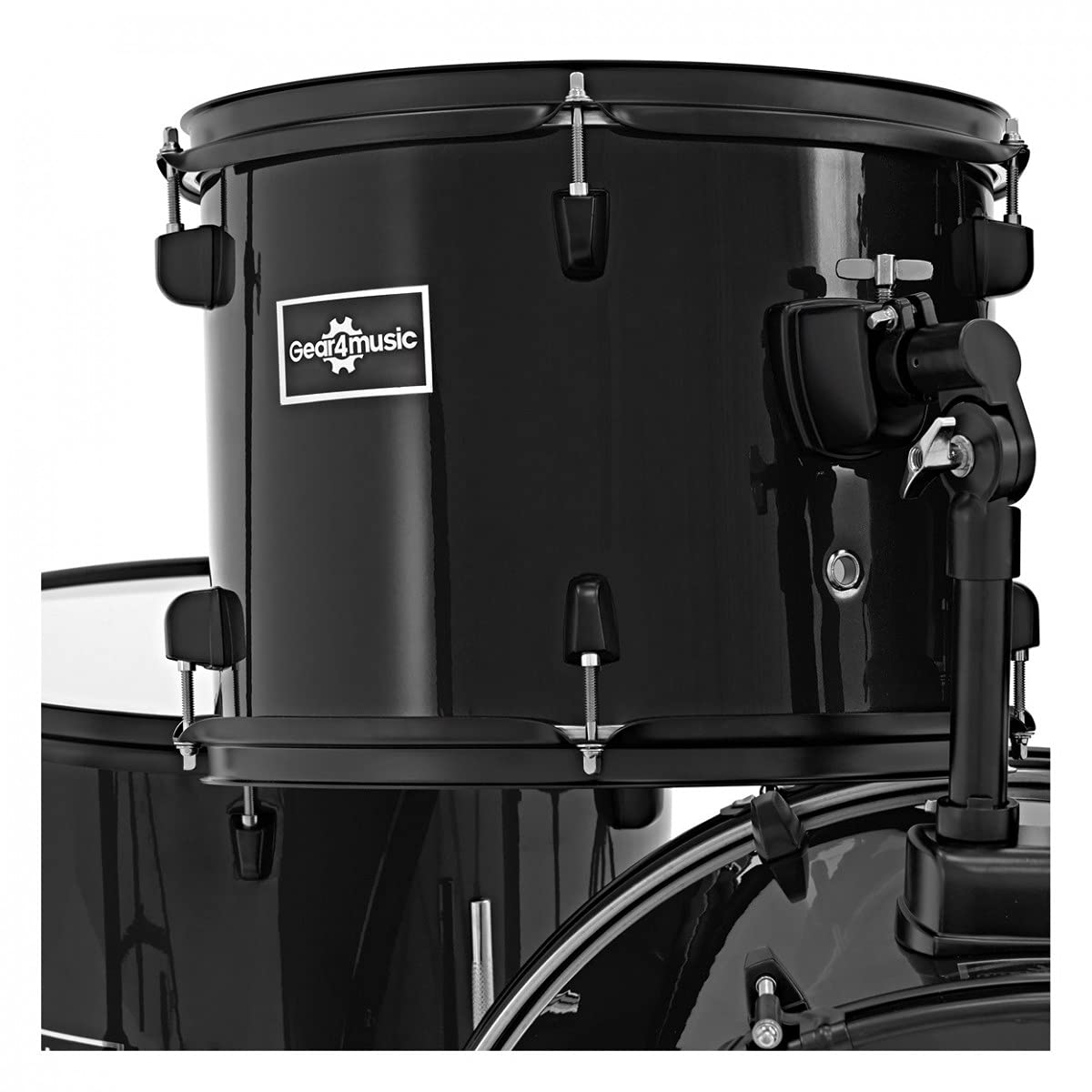 Batteria Acustica Completa Professionale BDK-1+ di Gear4music Nero