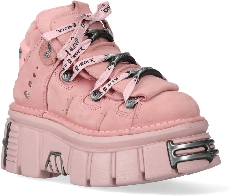 New Rock Gothic Punk Ankle Boots - Platform Comfort