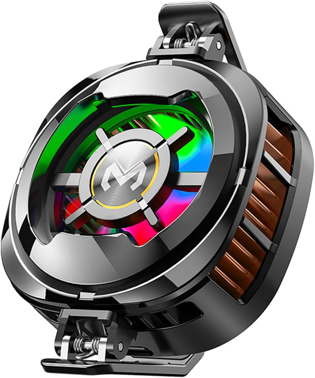 Phone Cooling Fan 3 Gear Adjustable Radiator Low Noise Cooling Fan Semiconductor Heat Sink With Back Clip Live Streaming Gear