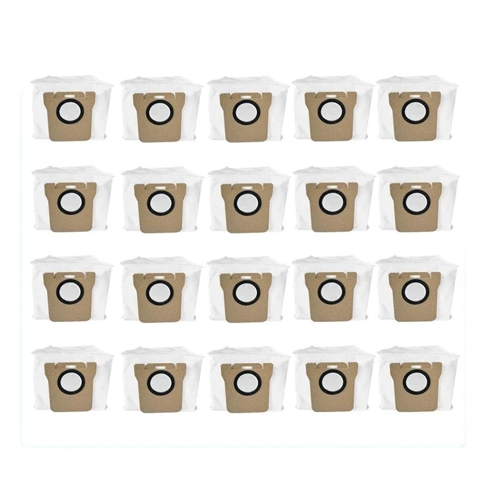 PORRSYDCD Main Side Brush Hepa Filter Mop Dust Bag Parts，Compatible With Mijia Omni 1S B101CN B116 X10+，Compatible With Dreame L10s Ultra / S10 Pro Accesories(20PCS)