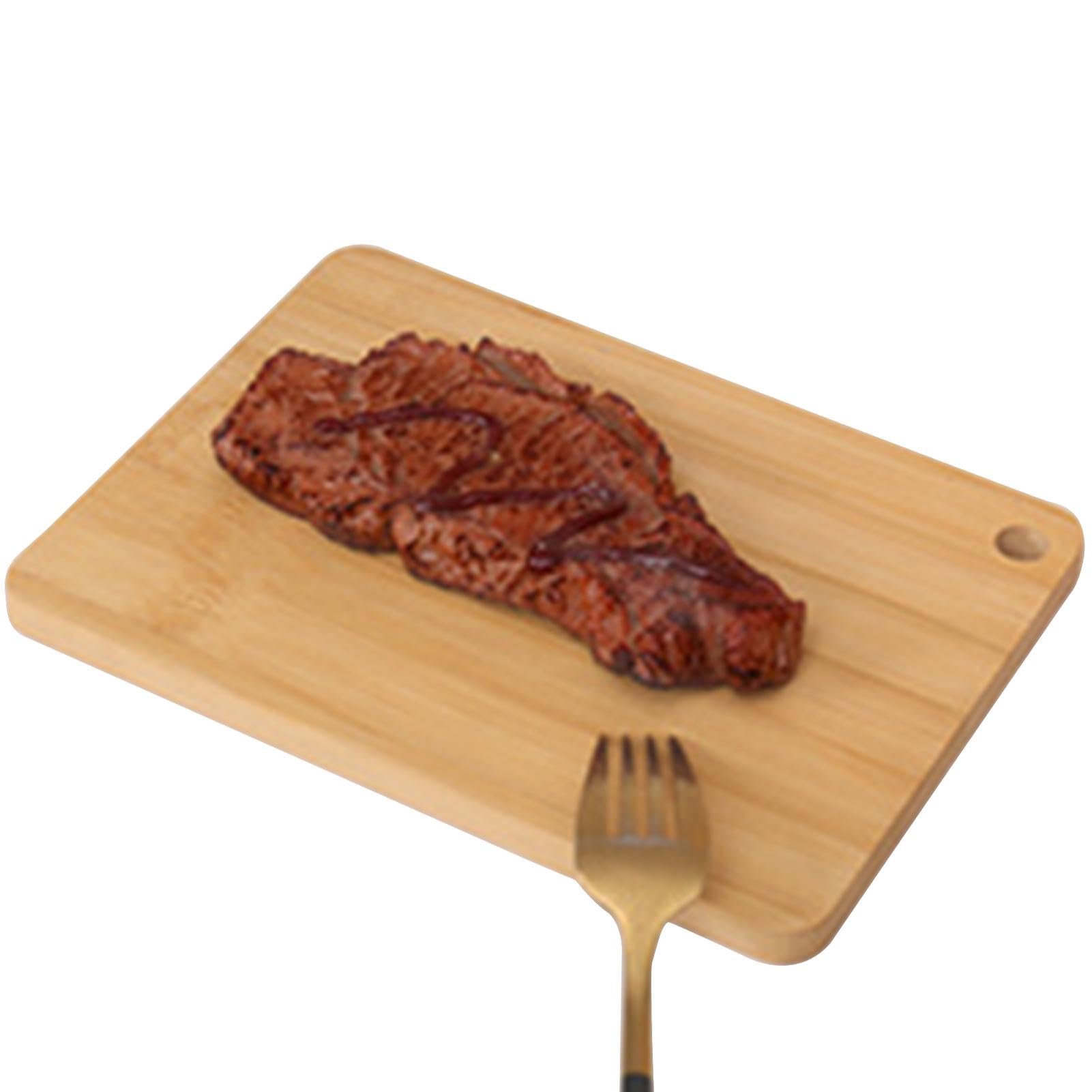 Planche à Découper Double Face En Bois Avec Poignées Pratiques – Parfait Pour La Viande, Le Fromage Et Les Légumes