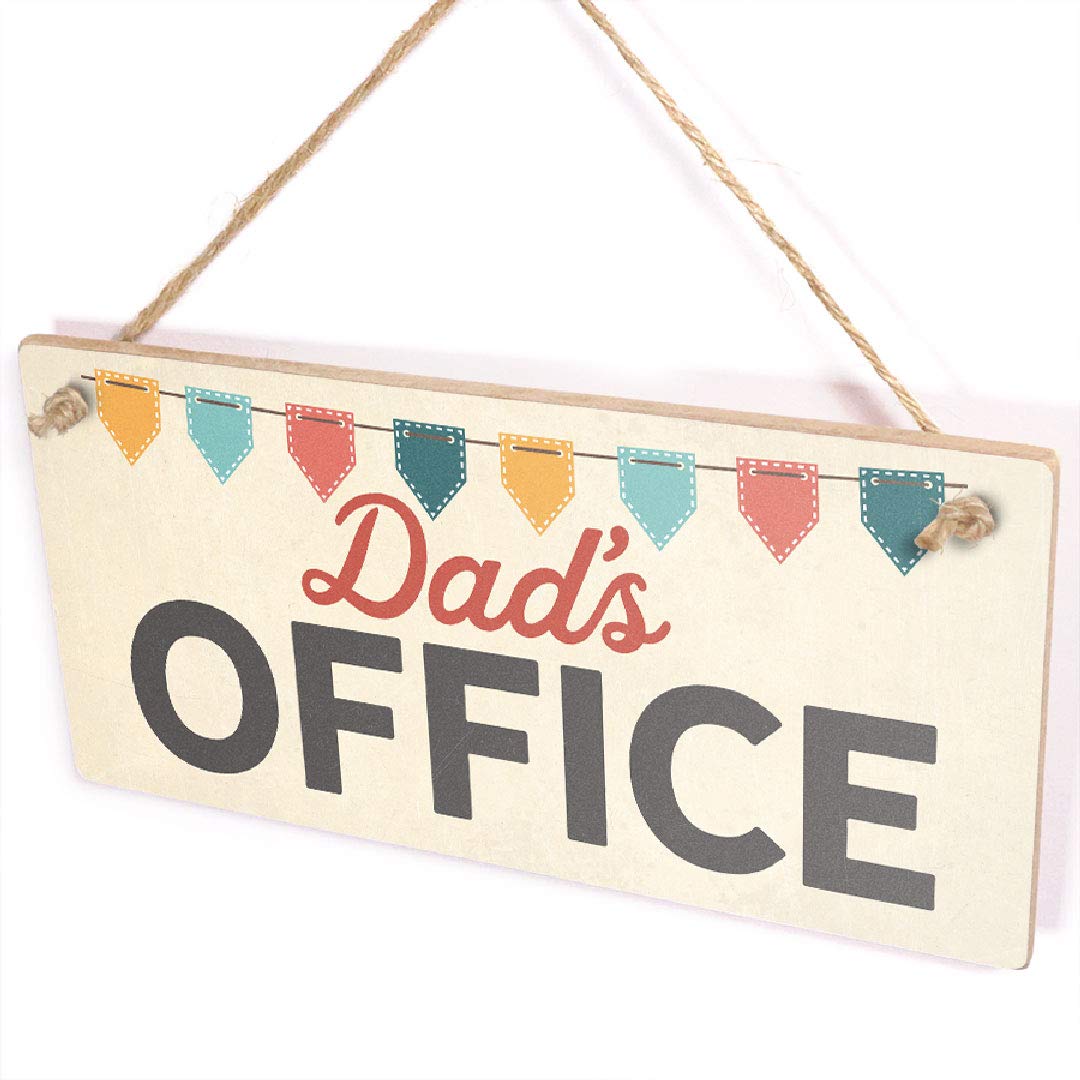 Dad's Office - Cute Dad Home Office Sign