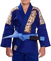 Kimono Trançado Light Jiu Jitsu, Haganah, Azul, M3