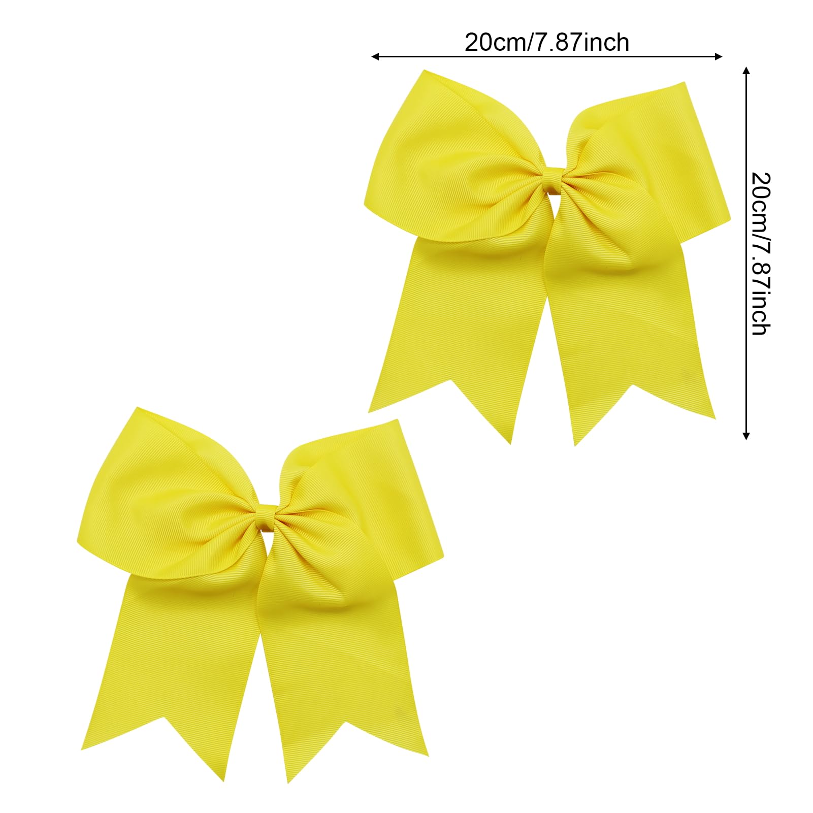 Fascia Per Capelli A Forma Di Matita Per Il Rientro A Scuola | Giallo Fluorescente | Accessorio Simpatico Per Ragazzi E Ragazze - 4