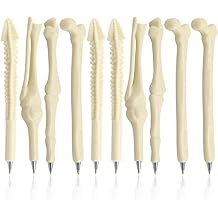 MagicW Creative Novelty Bone Shape Ballpoint Pens Finger Pen Nurse Doctor Pen Stationery Gift Crazy Student Gift Pack of 5