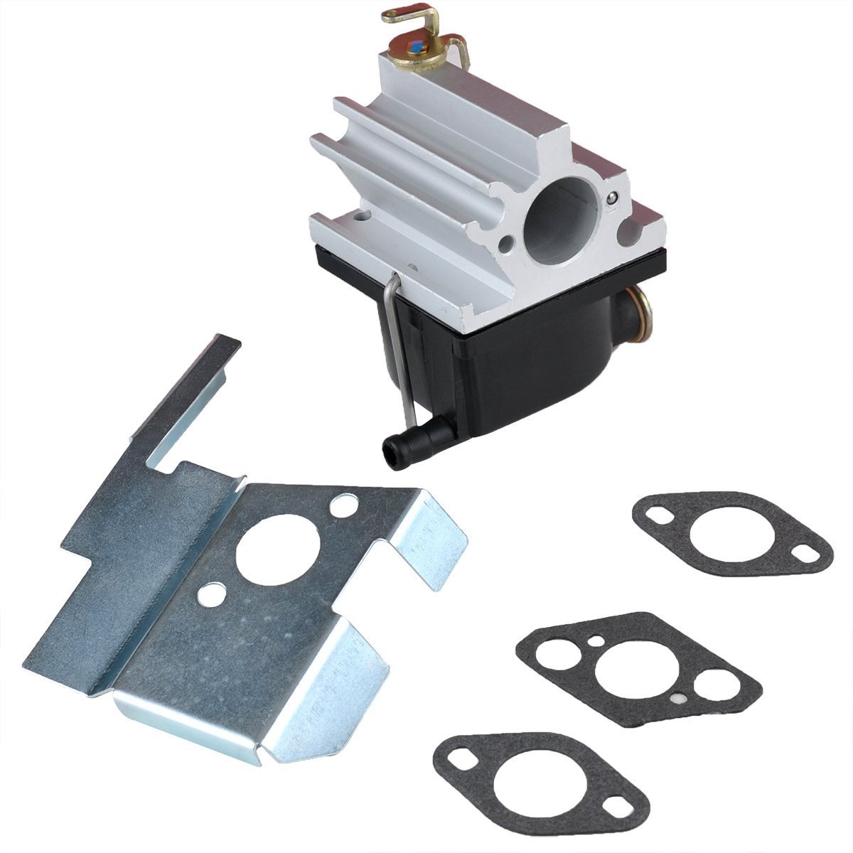 Ersatz Vergaser-Kit Luftfilter Zündkerze Compatible with Tecumseh 640020A 640020B VLV126 VLV60 VLV50 VLV55 VLV65 VLV66 VLV126A 6,5HP 6,75HP Motor-Rasenmäher