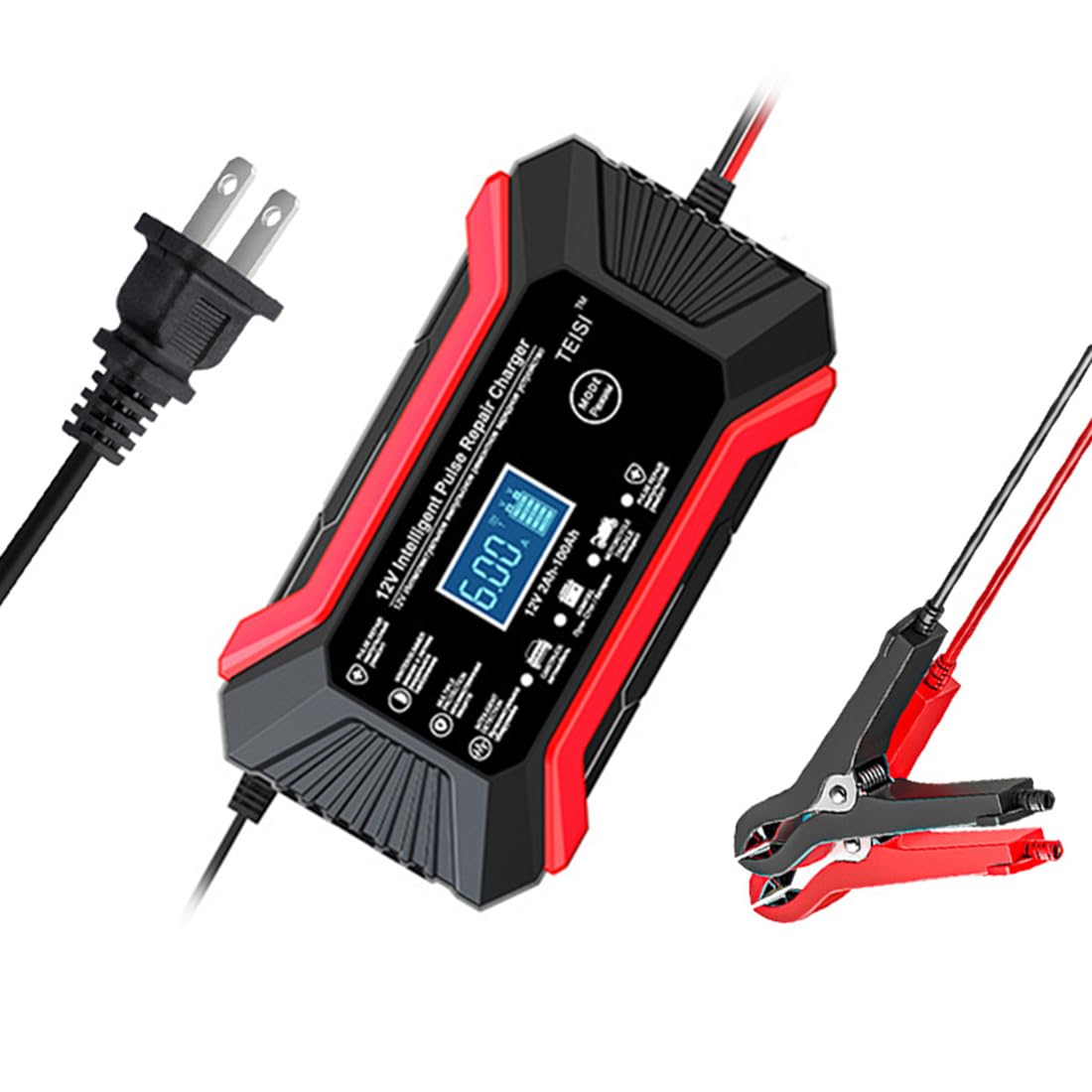 Jump Starter For Car Battery Car Battery Charger, 12V 6A Smart